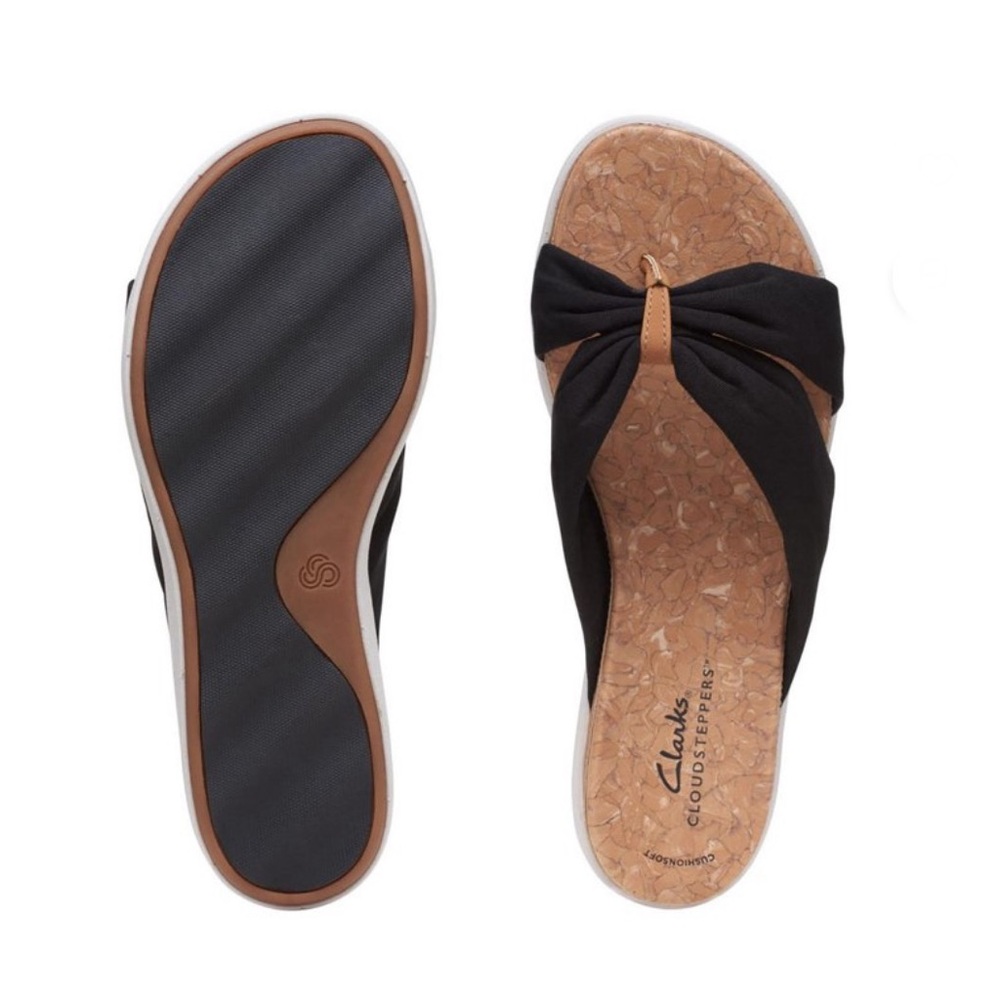 Clarks Womens Eliza Shore sandals Sz 6.5M - Picture 2 of 9